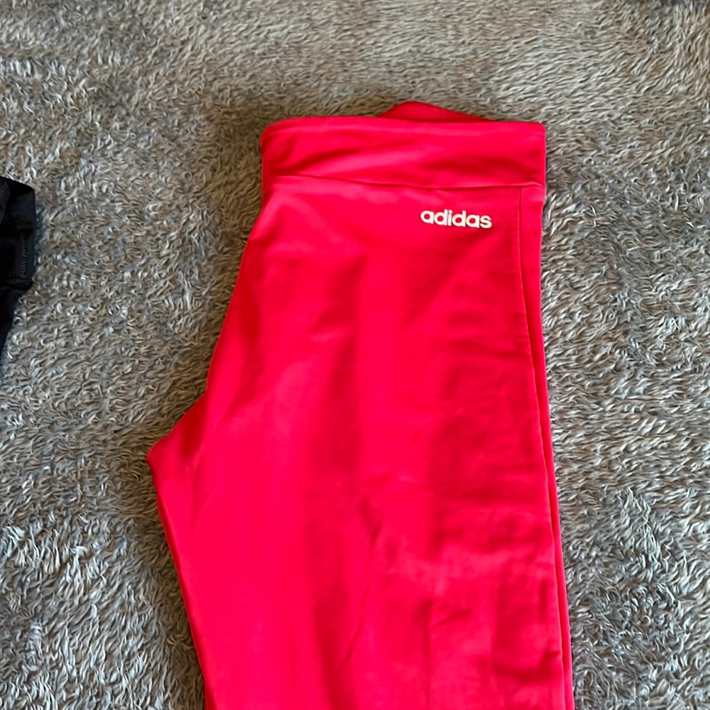 Hot Pink Adidas Leggings